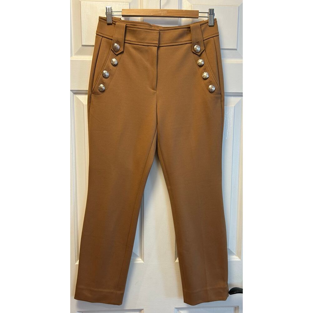 White House Black Market WHBM Jolie Luxe Straight Pant, Size 6